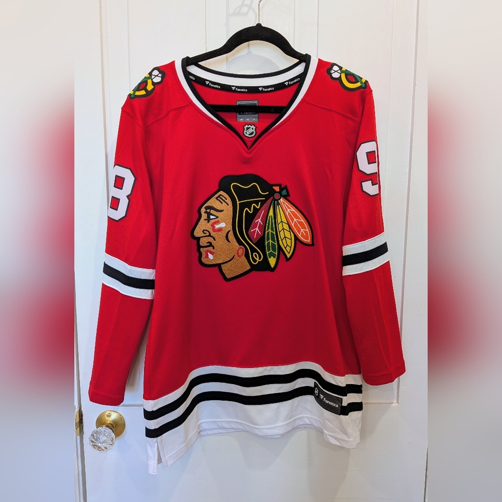 Red Chicago Blackhawks Hockey Jersey Connor Bedard Fanatics Breakaway  | Medium